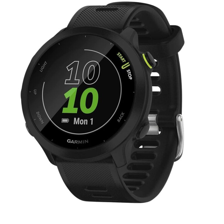 Garmin Forerunner® 55 42mm GPS Reloj inteligente para correr — Negro