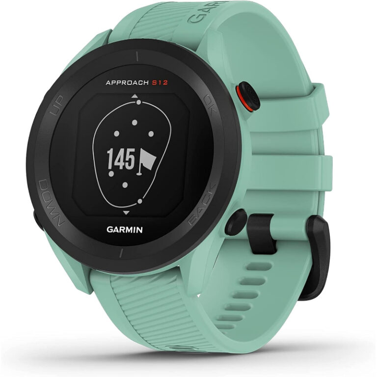 Garmin Approach S12 43,7mm GPS Reloj Inteligente de Golf — Verde