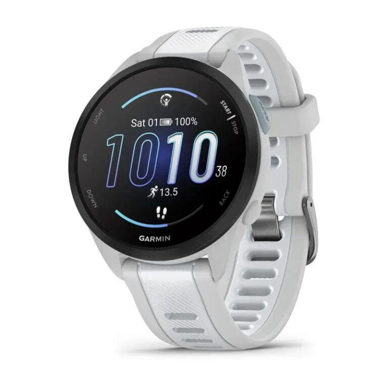 Garmin Forerunner® 165 43mm GPS Reloj inteligente para correr — Blanco