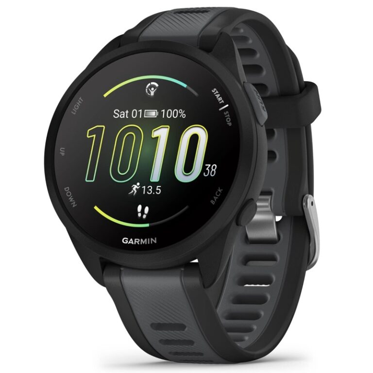 Garmin Forerunner® 165 43mm GPS Reloj inteligente para correr — Negro
