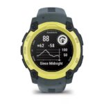 Garmin Instinct® E 40mm/45mm GPS Relojes inteligentes de aventura — 40 MM / Amarillo con correa gris