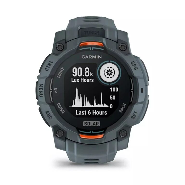 Garmin Instinct® 3 Solar 45mm/50mm GPS Relojes inteligentes de aventura — 45 MM / Gris con correa gris