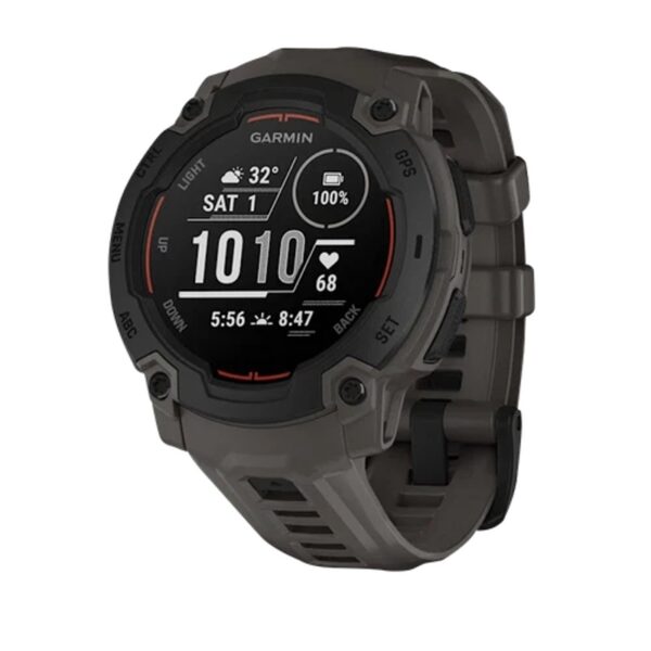Garmin Instinct® E 40mm/45mm GPS Relojes inteligentes de aventura — 45 MM / Negro con correa carbón