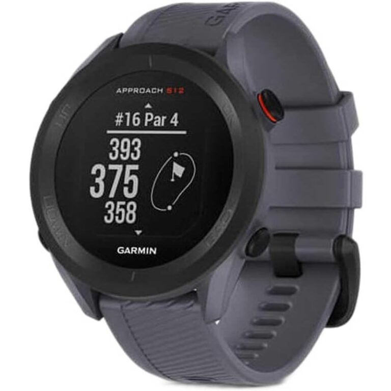 Garmin Approach S12 43,7mm GPS Reloj Inteligente de Golf — Gris
