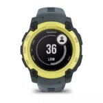 Garmin Instinct® E 40mm/45mm GPS Relojes inteligentes de aventura — 40 MM / Amarillo con correa gris